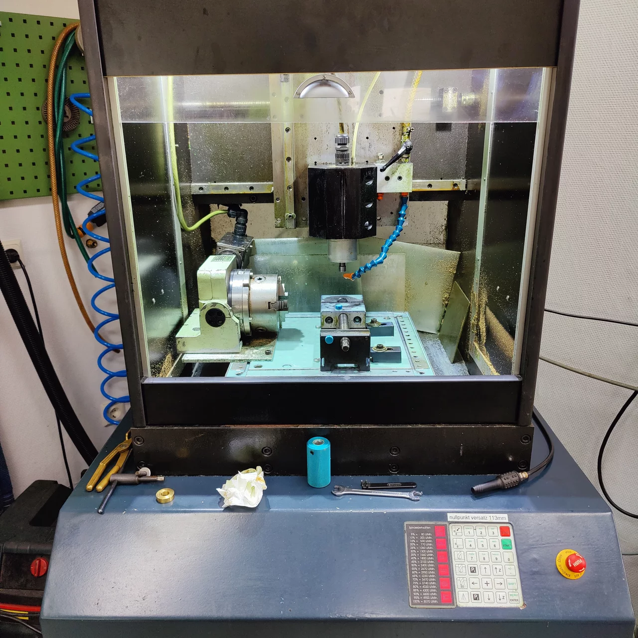 CNC-Fräsmaschine Werkstatt