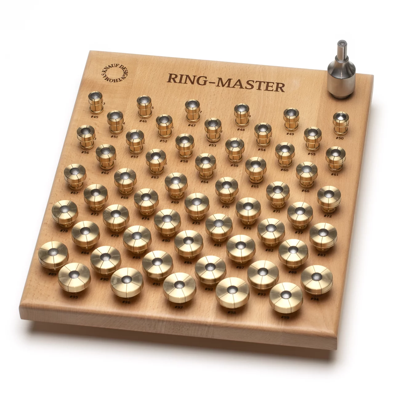 Ring-Master Brett nummerierte Spannringe